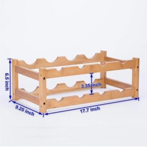 Bamboo Wine Rack